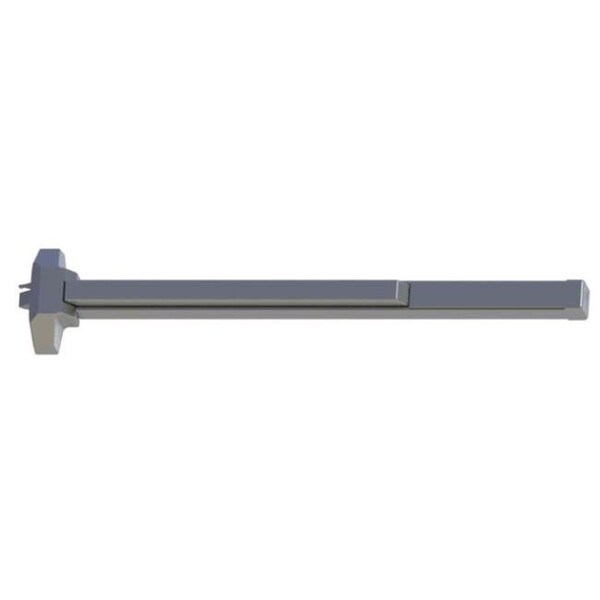 Hager Hager 4701RIM36ALM 3 ft. Standard Duty Exit Only Rim Exit Device; No. 118168 Aluminum 4701RIM36ALM - main